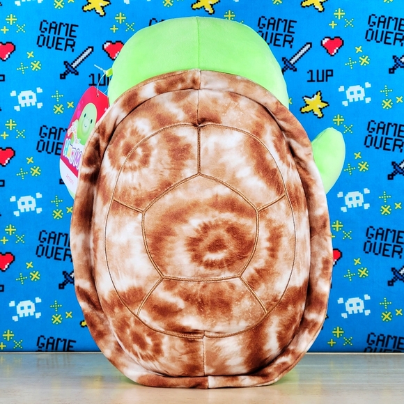 Squishmallow Antoni the Sea Turtle 14" Hug Mees UltraSoft Stuffed Toy Plush NWT - Picture 2 of 6
